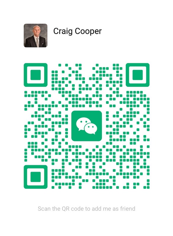 Craig Cooper Wechat QR Code